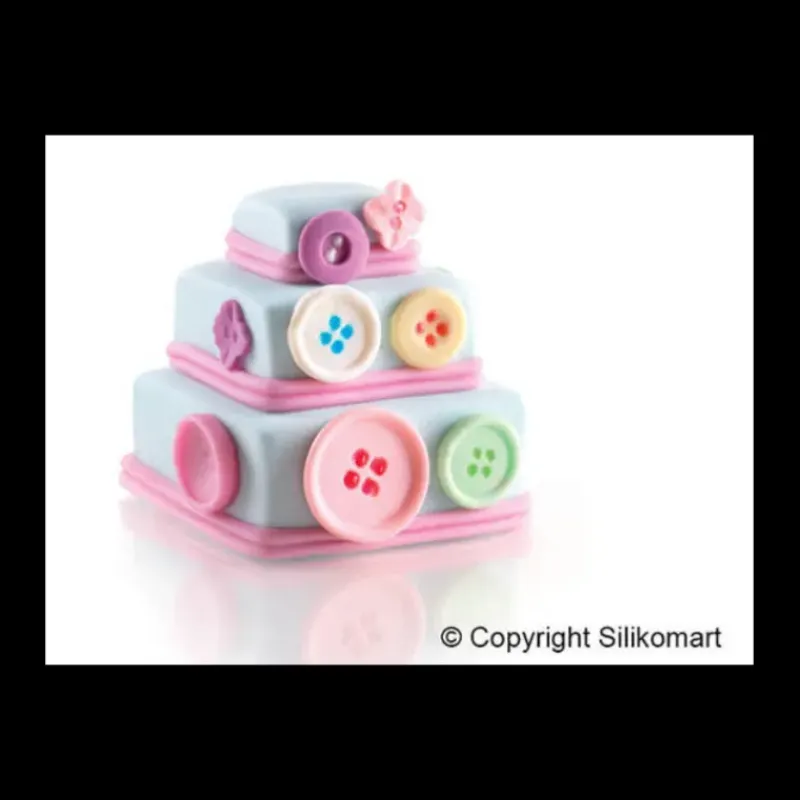 MALLARD FERRIERE Moule 6 Pyramides à Étages en Silicone* Moule Silicone