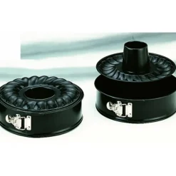 IBILI Moule à Savarin Anti Adhésif Fond Amovible Ø 28 cm x H 6,5 cm* Moule Anti-adhésif|Moules À Gâteaux