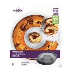 MASTRAD Moule à Savarin Silicone 31 x 25,5 cm* Moule Silicone