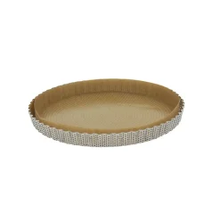 DE BUYER Moule à Tarte Cannelée Inox Perforé Amovible Ø 28 cm x H 2,5 cm* Moules À Gâteaux