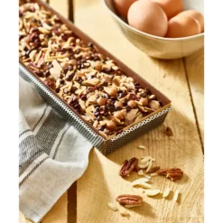 DE BUYER Moule à Tarte Rectangulaire Inox Perforé Amovible 35 x 10 cm x H 3,5 cm* Moules À Gâteaux