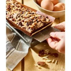 DE BUYER Moule à Tarte Rectangulaire Inox Perforé Amovible 35 x 10 cm x H 3,5 cm* Moules À Gâteaux