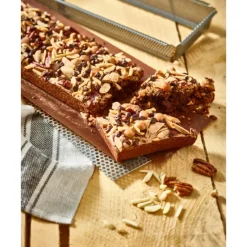 DE BUYER Moule à Tarte Rectangulaire Inox Perforé Amovible 35 x 10 cm x H 3,5 cm* Moules À Gâteaux