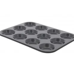 DE BUYER Moule Anti Adhésif 12 Tartelettes Ø 7 cm x H 1,9 cm* Moule Anti-adhésif|Moules À Gâteaux