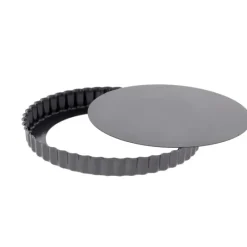 DE BUYER Moule Anti Adhésif Tarte Cannelée Fond Amovible Ø 32 cm x H 3 cm* Moule Anti-adhésif|Moules À Gâteaux
