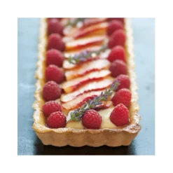 DE BUYER Moule Anti Adhésif Tarte Rectangle Fond Amovible 20 x 8 cm x H 2,7 cm* Moule Anti-adhésif|Moules À Gâteaux