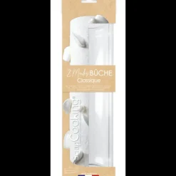 SCRAPCOOKING Moule Bûche Classique 30 cm PET (x2)* Moules À Gâteaux