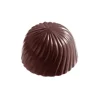 CHOCOLATE WORLD Moule Bonbon Chocolat Rond Strié (x32) empreintes* Moules À Chocolat