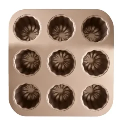 SCRAPCOOKING Moule Cannelés Antiadhésif 26,5 cm x H 6 cm* Moule Anti-adhésif|Moules À Gâteaux
