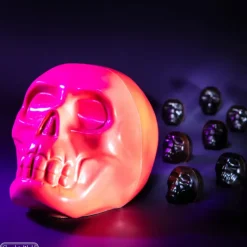 CHOCOLATE WORLD Moule Chocolat Aimanté Crâne Halloween 10,7 cm* Moules À Chocolat