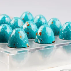 CHOCOLATE WORLD Moule Chocolat Balle à Facettes 2,6 cm (x24)* Moules À Chocolat