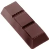 CHOCOLATE WORLD Moule Chocolat Barre 3 Carrés (x15)* Moules À Chocolat