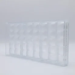 CHOCOLATE WORLD Moule Chocolat Barre Carrés Bombés 117 mm (x8)* Moules À Chocolat