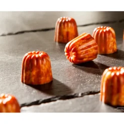 CHOCOLATE WORLD Moule Chocolat Cannelés 21,5 mm (x21)* Moules À Chocolat