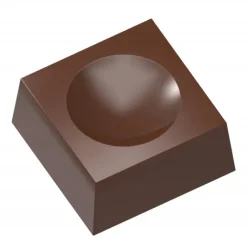 CHOCOLATE WORLD Moule Chocolat Carré Creux 43 mm (x10)* Moules À Chocolat