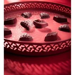 CHOCOLATE WORLD Moule Chocolat Coeur Matelassé 33 mm (x18)* Moules À Chocolat