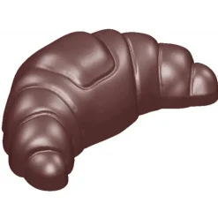 CHOCOLATE WORLD Moule Chocolat Croissant 48 mm (x14)* Moules À Chocolat