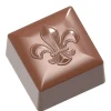 CHOCOLATE WORLD Moule Chocolat Cube Lys 26x26 mm (x24)* Moules À Chocolat