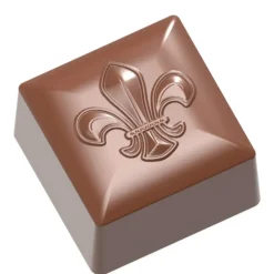CHOCOLATE WORLD Moule Chocolat Cube Lys 26x26 mm (x24)* Moules À Chocolat