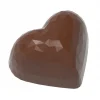 CHOCOLATE WORLD Moule Chocolat Cœur à Facettes 3,6 x 2,9 cm (x21)* Moules À Chocolat