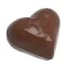 CHOCOLATE WORLD Moule Chocolat Cœur Double à Facettes 3,4 x 2,8 cm (x21)* Moules À Chocolat