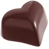 CHOCOLATE WORLD Moule Chocolat Cœur Rond 3,6 x 3 cm (x28)* Moules À Chocolat