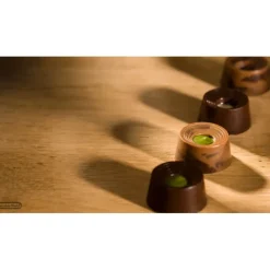 CHOCOLATE WORLD Moule Chocolat Cylindre avec Gravures 31 mm (x21)* Moules À Chocolat