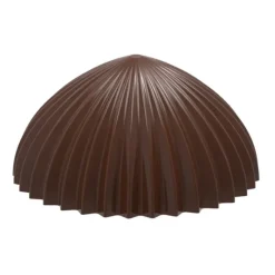 CHOCOLATE WORLD Moule Chocolat Demi Sphère Plissée 30,5 mm (x21)* Moules À Chocolat