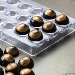 CHOCOLATE WORLD Moule Chocolat Demi-Sphère Ø3 cm (x24)* Moules À Chocolat