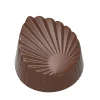 CHOCOLATE WORLD Moule Chocolat Feuille Plissée 33,5mm (x21)* Moules À Chocolat