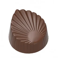 CHOCOLATE WORLD Moule Chocolat Feuille Plissée 33,5mm (x21)* Moules À Chocolat