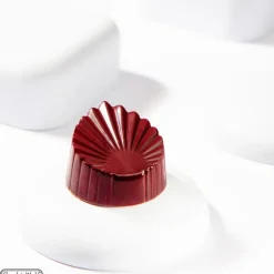 CHOCOLATE WORLD Moule Chocolat Feuille Plissée 33,5mm (x21)* Moules À Chocolat