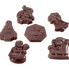 CHOCOLATE WORLD Moule Chocolat Figurines de Noël (x24)* Moules À Chocolat