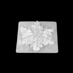 PAVONI Moule Chocolat Flocon de Neige 16 x 18 cm x H 4,5 cm (x2)* Moules À Chocolat