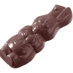 CHOCOLATE WORLD Moule Chocolat Lapin 6,7 cm (x16)* Moules À Chocolat