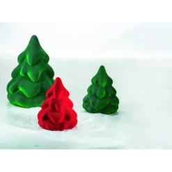 PAVONI Moule Chocolat Mini Sapin de Noël Ø 9,5 x H 12 cm (x2)* Moules À Chocolat