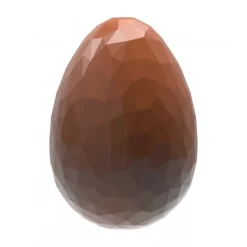 CHOCOLATE WORLD Moule Chocolat Oeuf à Facettes 33 mm (x24)* Moules À Chocolat