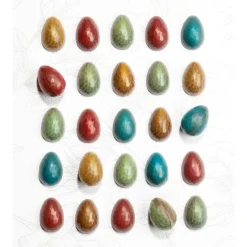 CHOCOLATE WORLD Moule Chocolat Oeuf à Facettes 33 mm (x24)* Moules À Chocolat