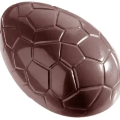 CHOCOLATE WORLD Moule Chocolat Oeuf Craquelé 5.7 cm (x12)* Moules À Chocolat