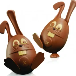 PAVONI Moule Chocolat Oeuf Lapin Ø 10 x H 21 cm (x2)* Moules À Chocolat