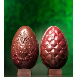 CHOCOLATE WORLD Moule Chocolat Oeuf Matelassé 86.5 mm (x6)* Moules À Chocolat