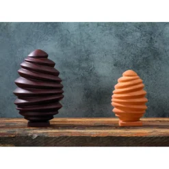 PAVONI Moule Chocolat Oeuf Pagoda 13,7 x 13,7 cm x H 21,2 cm (x2)* Moules À Chocolat