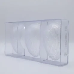 CHOCOLATE WORLD Moule Chocolat Oeuf Rayé 11,8 cm (x3)* Moules À Chocolat