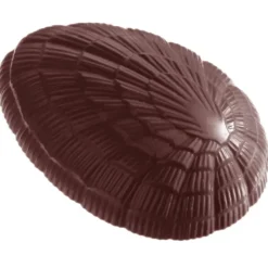 CHOCOLATE WORLD Moule Chocolat Oeuf Strié 11,8 cm (x3)* Moules À Chocolat
