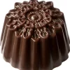 CHOCOLATE WORLD Moule Chocolat Ornement Oriental Rond 30,5 mm (x21)* Moules À Chocolat
