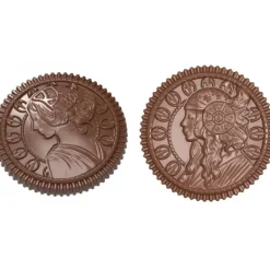 CHOCOLATE WORLD Moule Chocolat Pièce 2 Faces (x10)* Moules À Chocolat