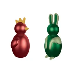 POP CHOCOLAT Moule Chocolat Poussin et Lapin de Pâques (x4)* Moules À Chocolat