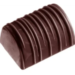 CHOCOLATE WORLD Moule Chocolat Rectangle Strié (x32)* Moules À Chocolat