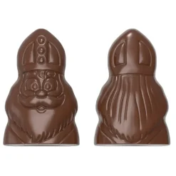 CHOCOLATE WORLD Moule Chocolat Saint Nicolas 9,1 x 5,9 cm (x4)* Moules À Chocolat
