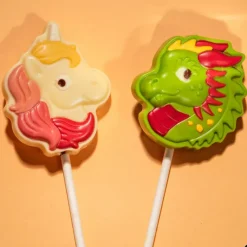 Chocolat Form Moule Chocolat Sucette Dragon 5,5 x 5 cm (x5)* Moules À Chocolat